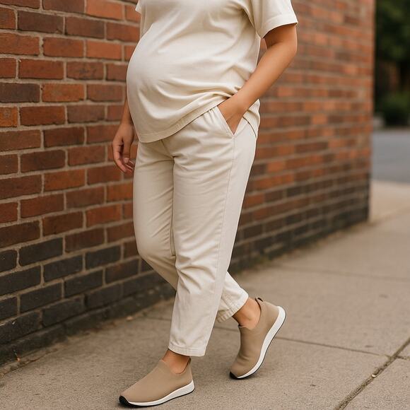 Onyx Women’s Beige Knit Slip-On Sneakers Size 38 (US 7.5) – NWOT - Picture 13 of 13